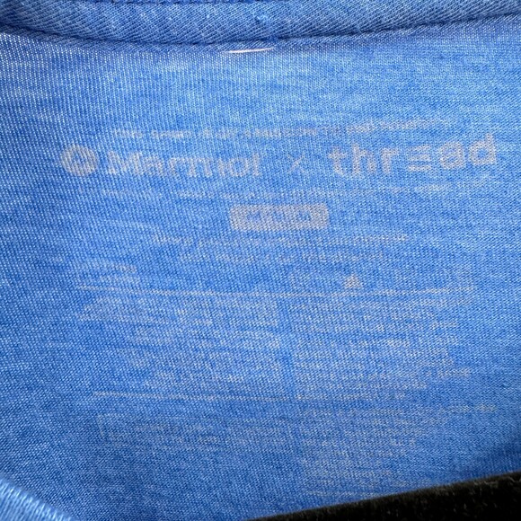 MARMOT x THREAD Blue Mountain Works Graphic T Shirt Size M - Picture 4 of 4
